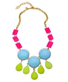 multi colored necklace